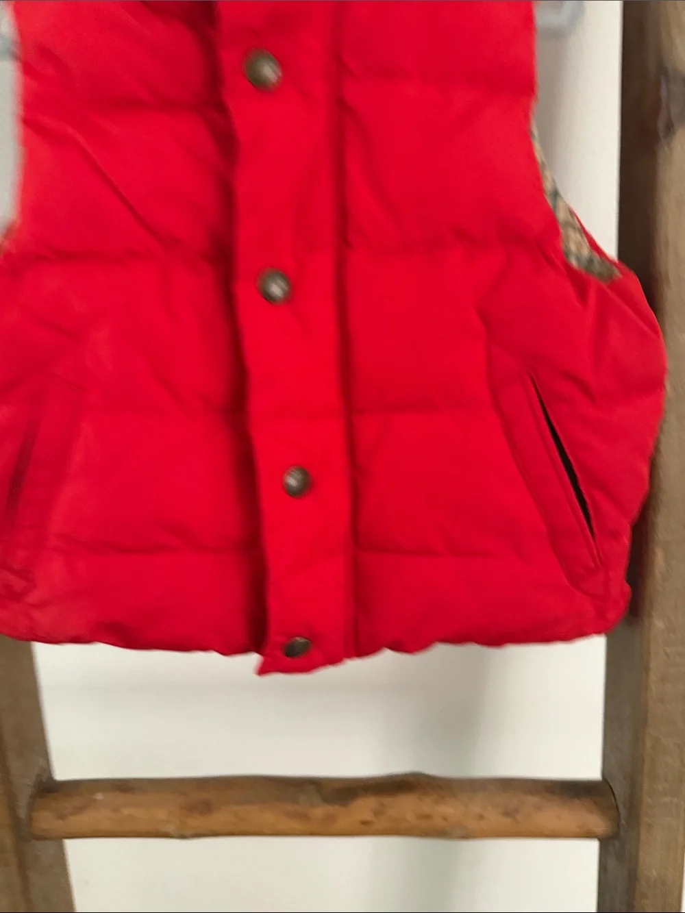 GAP size 18-24 months Kids Red Puffer Vest - Lightweight Layering Vest